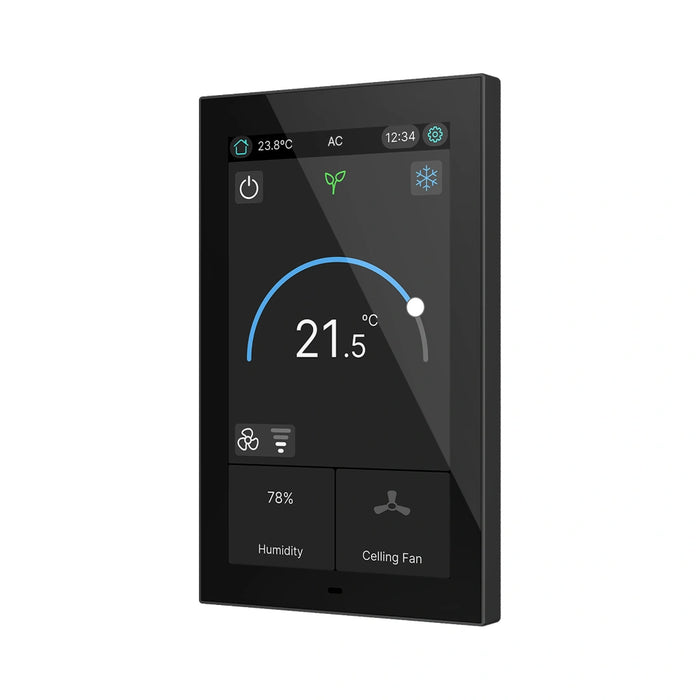 CX50 Farebný kapacitný dotykový panel KNX s 5" displejom