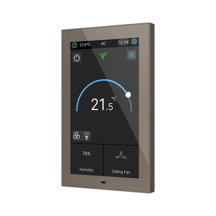 CX50 Farebný kapacitný dotykový panel KNX s 5" displejom