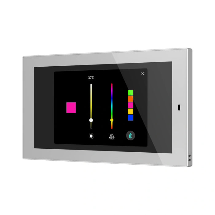 CX50 Farebný kapacitný dotykový panel KNX s 5" displejom