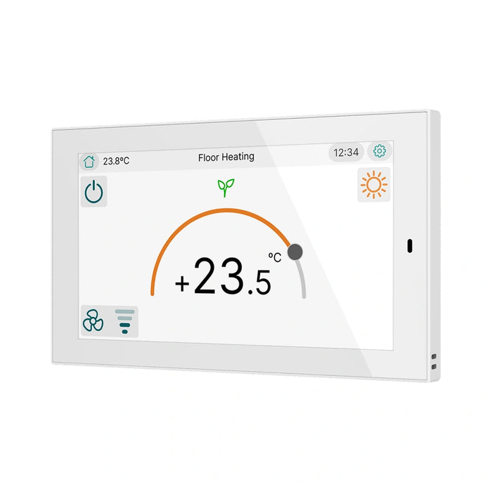 CX50 Farebný kapacitný dotykový panel KNX s 5" displejom