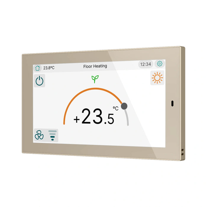 CX50 Farebný kapacitný dotykový panel KNX s 5" displejom
