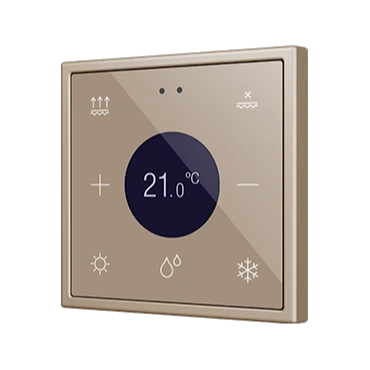 ZVIFR70D KNX Regulator temperatury pokojowej Płaski wyświetlacz RGB 70