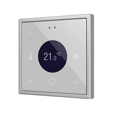 ZVIFR70D KNX Regulator temperatury pokojowej Płaski wyświetlacz RGB 70