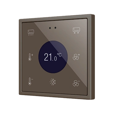 ZVIFR70D KNX Regulator temperatury pokojowej Płaski wyświetlacz RGB 70