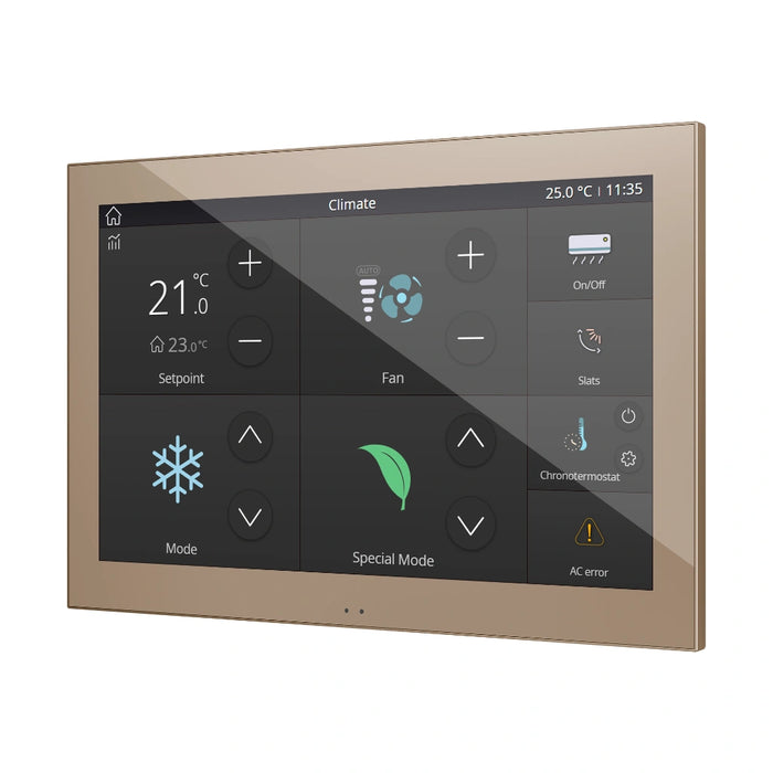 Z100 Color capacitive KNX touch panel with 10" display