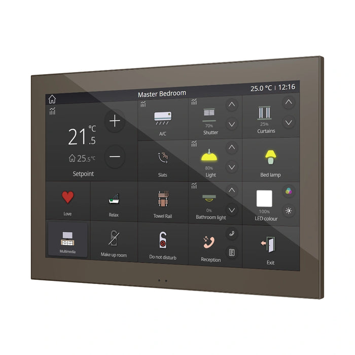 Z100 Color capacitive KNX touch panel with 10" display