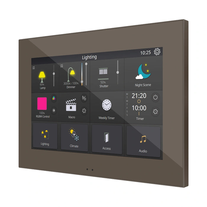 Z70 v2 Kolorowy pojemnościowy panel dotykowy KNX z 7-calowym wyświetlaczem