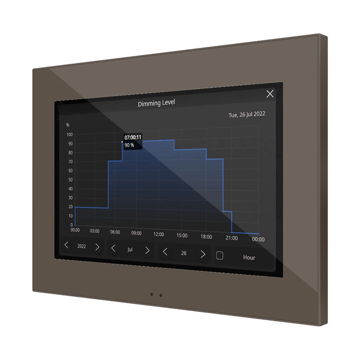 Z70 v2 Kolorowy pojemnościowy panel dotykowy KNX z 7-calowym wyświetlaczem