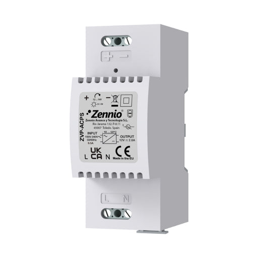 Zennio ZVP-ACPS Power supply for Video Intercom 12VDC/2A