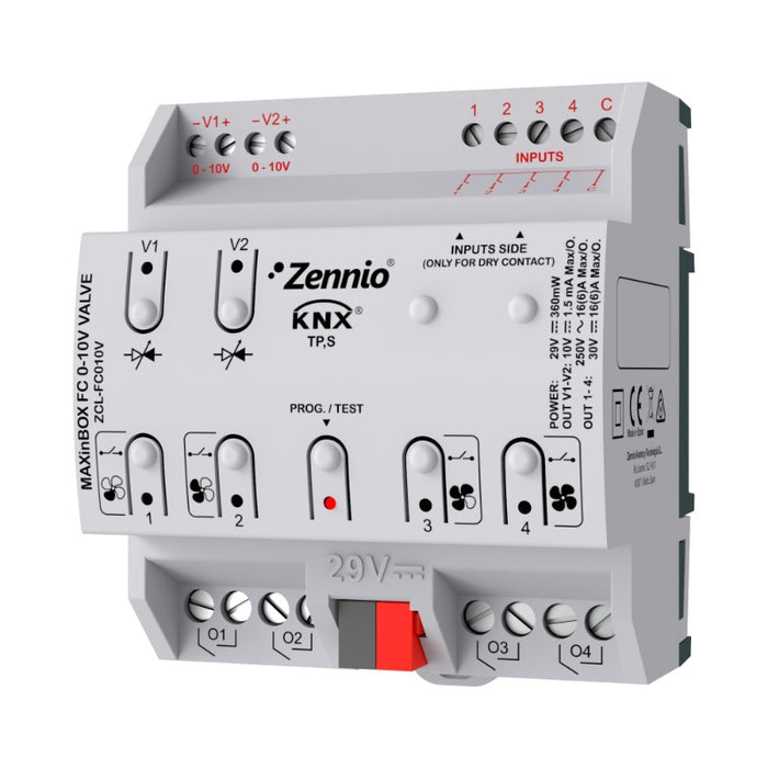ZCL-FC010V Ovládač fan coilu - MAXinBOX FC 0-10V VALVE