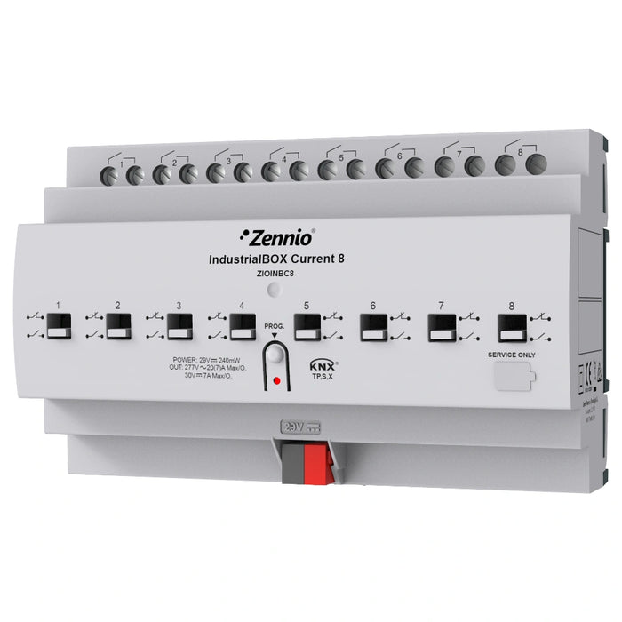 ZIOINBC8 IndustrialBOX Current 8 - KNX Secure, 8x/20A