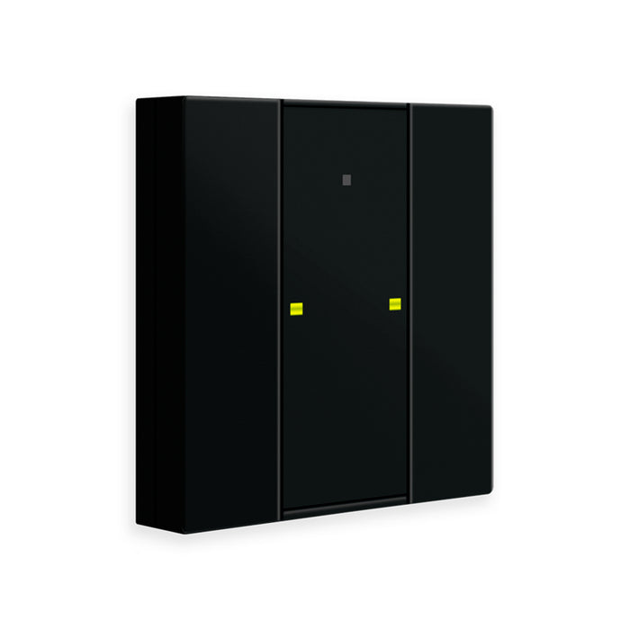 RF-TA55Axxx.01 Przycisk KNX RF+ 2/4/6/8-gang, czarny mat - 2x/10A