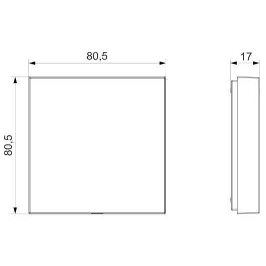 Capteur de température, d'humidité, de CO2 et de pression GS 40.40 mod - 24623