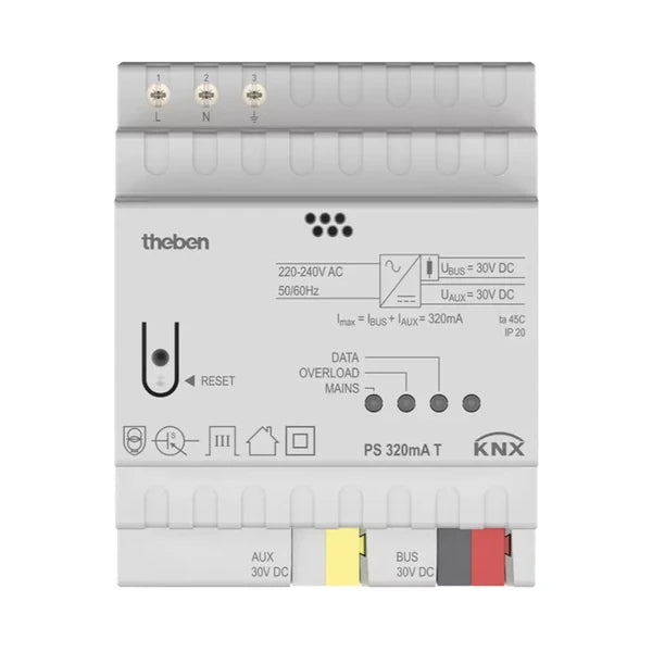 Theben 9070957 PS 320 mA T KNX Napájací zdroj