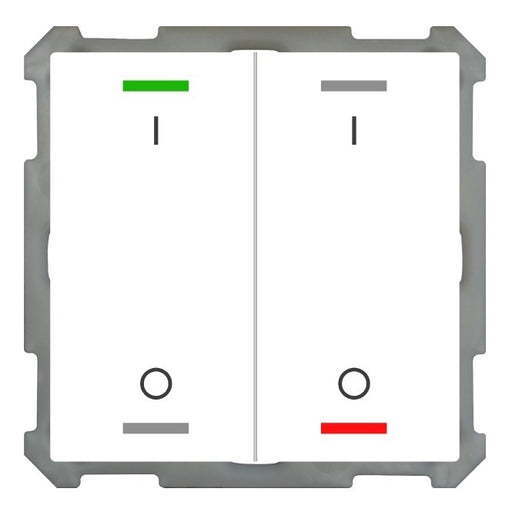 BE-TAL6302.B1 KNX Tlačidlo Light 63, 2-násobné, RGBW, spínanie