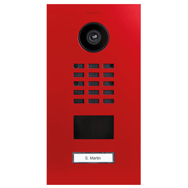 IP Video door station D2101V, 1 button - 57 versions