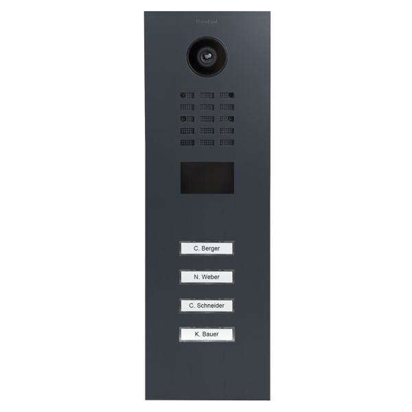 IP Video door station D2104V, 4 buttons - 6 versions