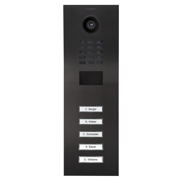 IP Video door station D2105V, 5 buttons - 6 designs