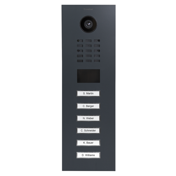 Wideodomofon D2106V, 6 przycisków - 6 wzorów