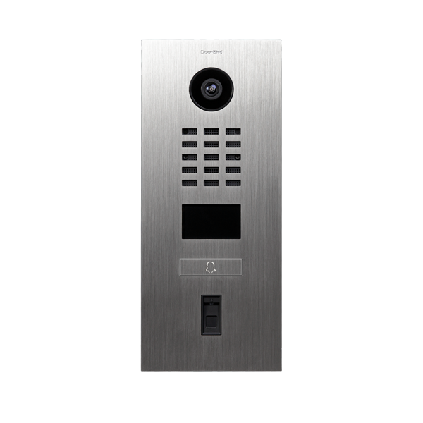 Video door station D2101FV, 1 button, fingerprint reader - 6 designs