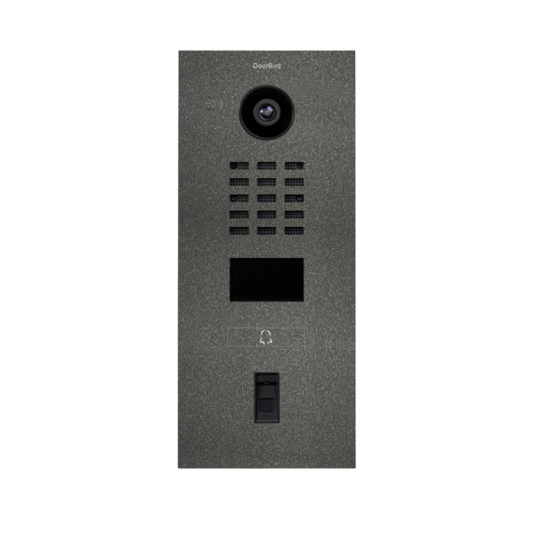 Video dverová stanica D2101FV, 1 tlačidlo, čítačka odtlačkov prstov - 6 prevedení