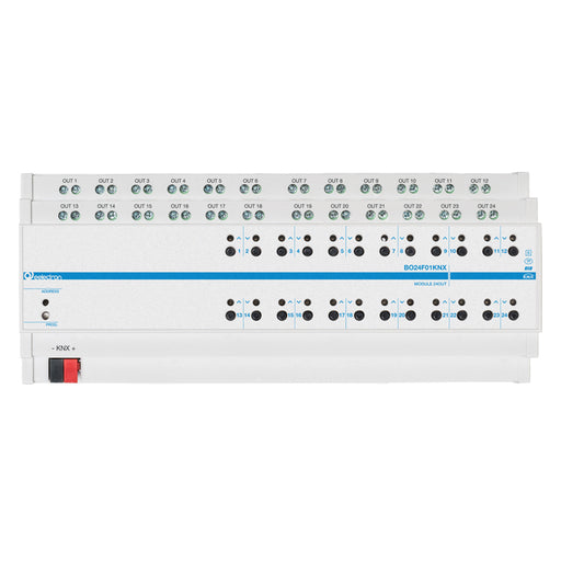 BO24F01KNX PLUS Kombinovaný spínací modul KNX 24x/16A