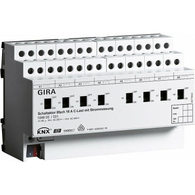 GIRA 104600 KNX/EIB Spínací modul 8x/16A