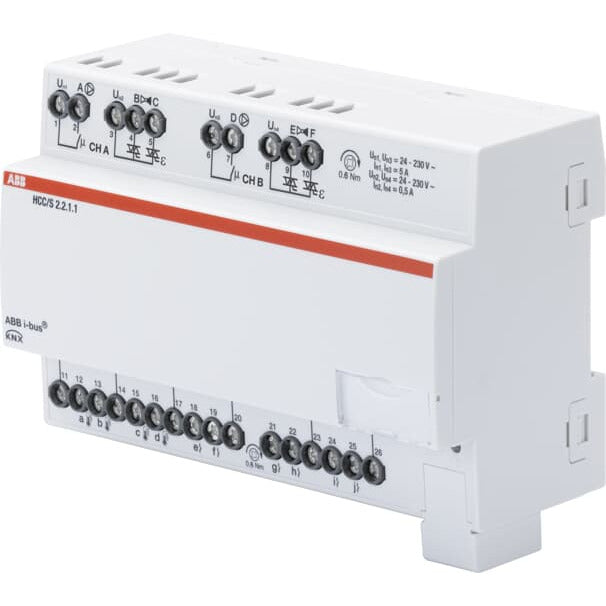 HCC /S2.2.1.1 Heating / cooling circuit controller 2-outputs, 3-point