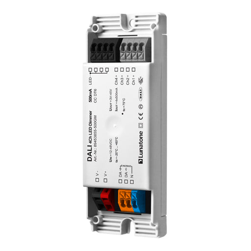 Lunatone 89453855-500GM DALI 4 kanálový CC LED stmievač 500 mA DT6