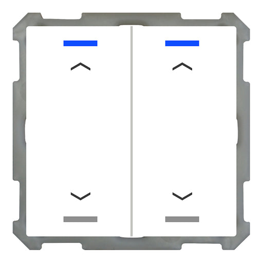 BE-TAL6302.A1 KNX Tlačidlo Light 63, 2-násobné, RGBW, žalúzie