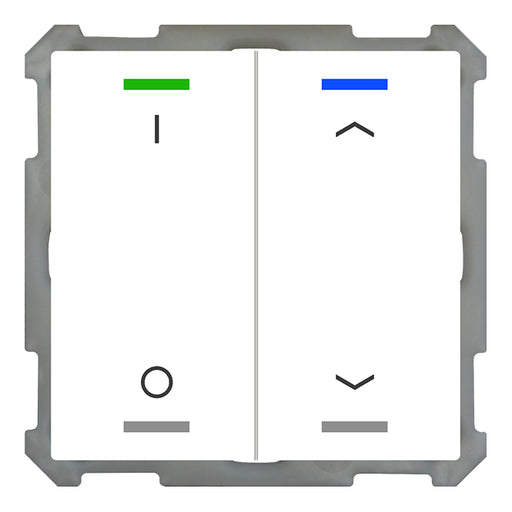 MDT BE-TAL6302.D1 KNX Tlačidlo Light 63, 2-násobné, RGBW, spínanie/žalúzie