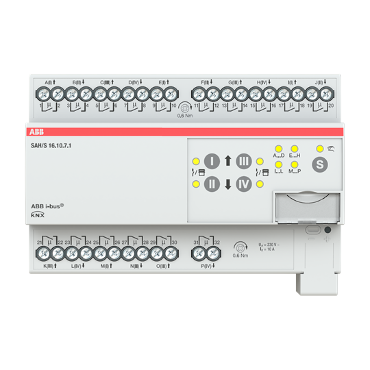 SAH /S16.10.7.1 Combined switching module 16x / 10A