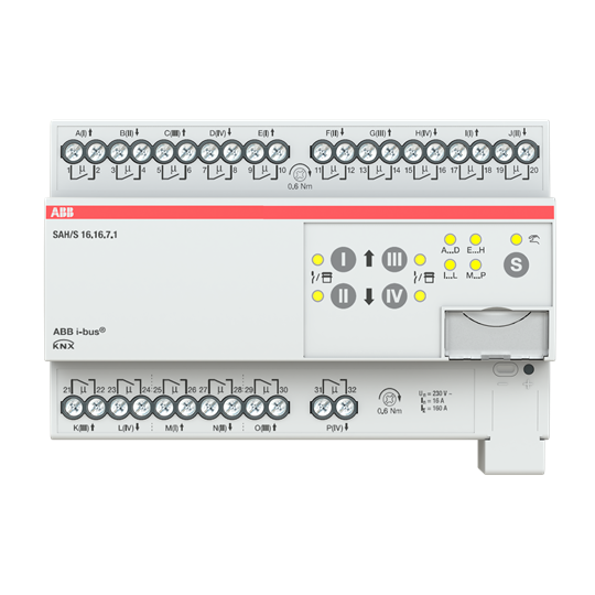 SAH /S16.16.7.1 Combined switching module 16x / 16A