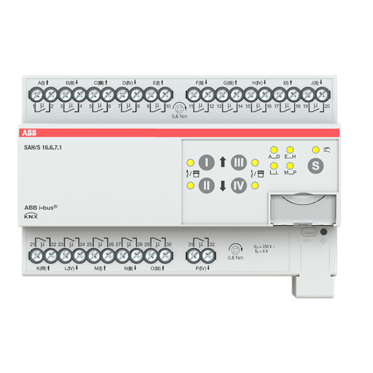 SAH /S16.6.7.1 Combined switching module 16x / 6A