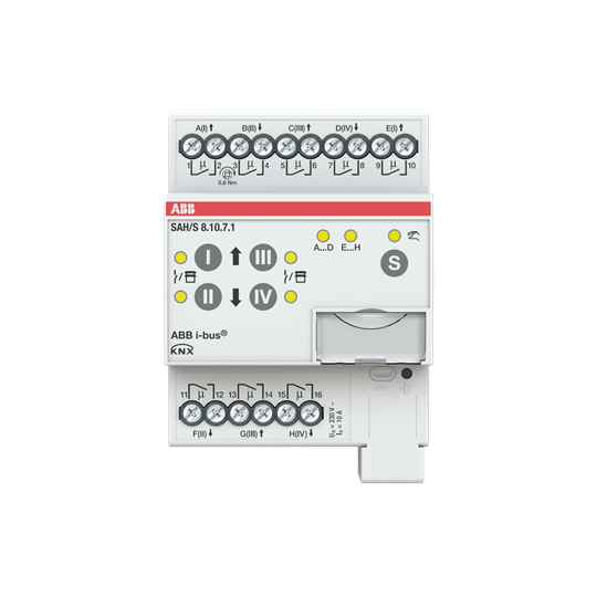 SAH /S8.10.7.1 Combined switching module 8x / 10A