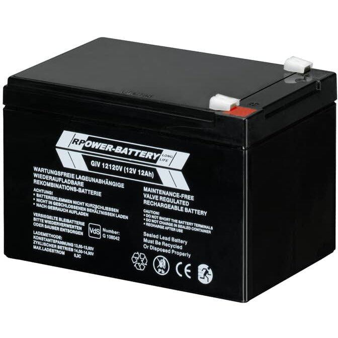 SAK12 Battery, 12 V DC, 12 Ah