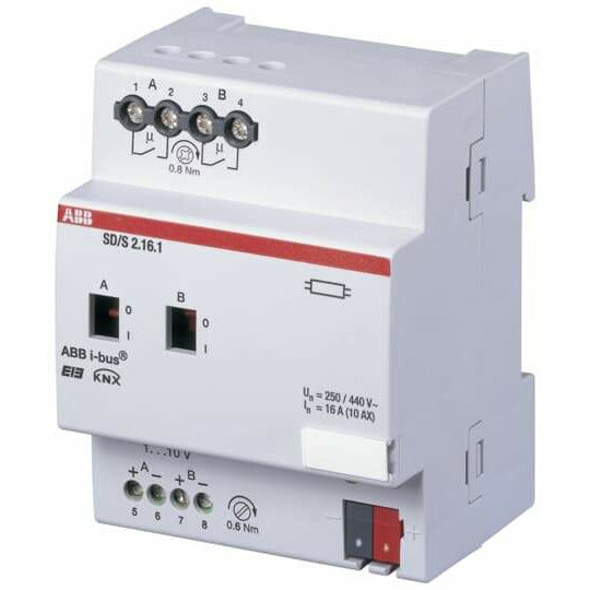 SD /S2.16.1 Switching / dimming module 2x / 16A