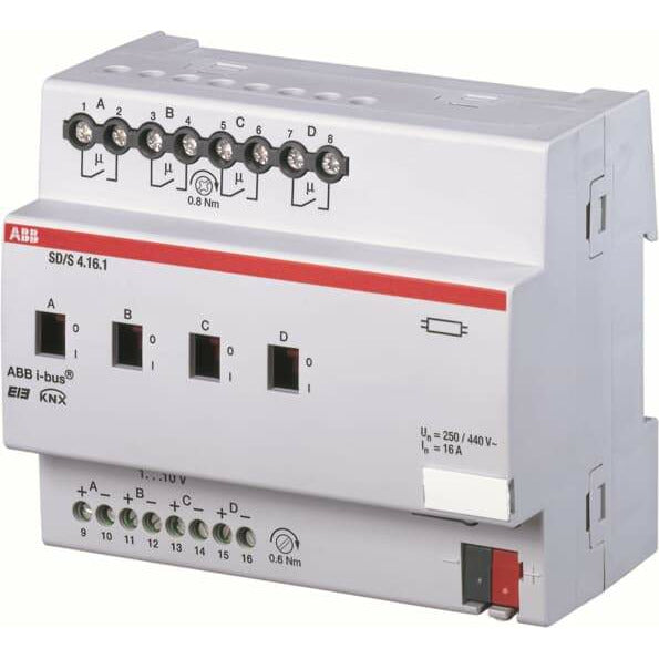 SD /S4.16.1 Switching / dimming module 4x / 16A