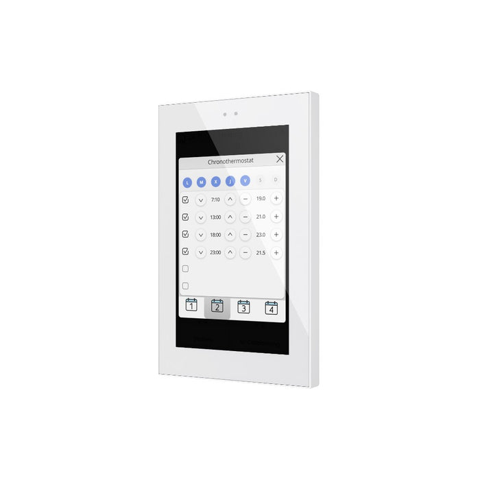 Z50 KNX color capacitive touch panel with 5" display