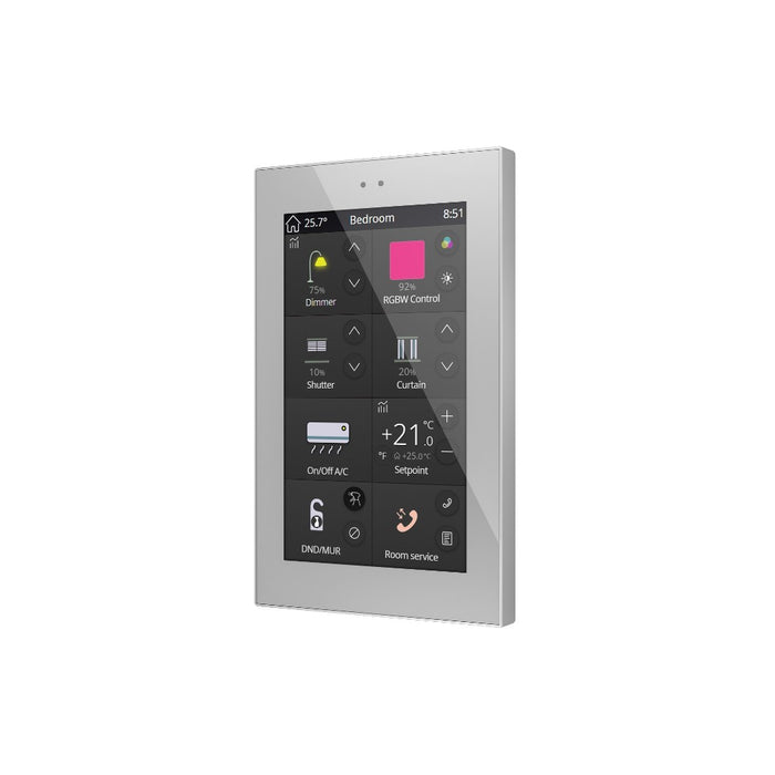 Z50 Farebný kapacitný dotykový panel KNX s 5" displejom